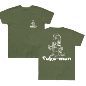 Poke-Mon Olive Kids Tee