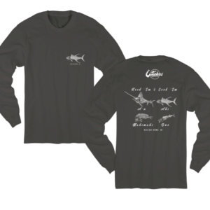 Hook em Charcoal Longsleeve